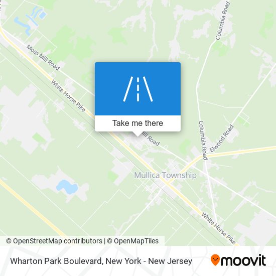 Mapa de Wharton Park Boulevard