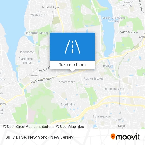 Sully Drive map