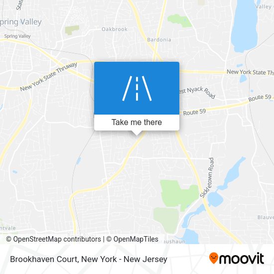 Mapa de Brookhaven Court
