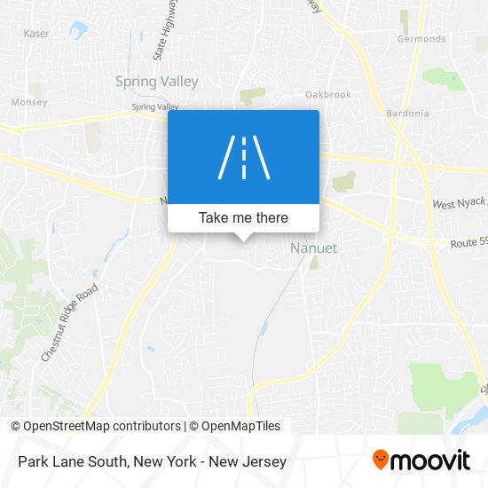 Mapa de Park Lane South