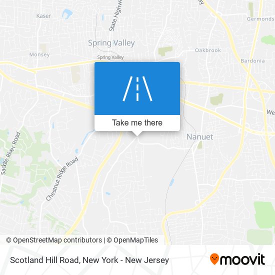 Mapa de Scotland Hill Road