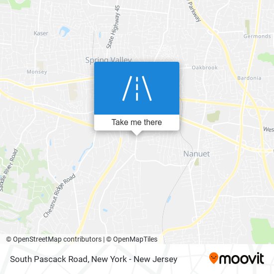 Mapa de South Pascack Road