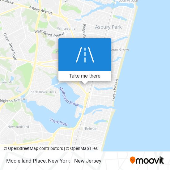 Mcclelland Place map