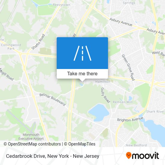 Mapa de Cedarbrook Drive