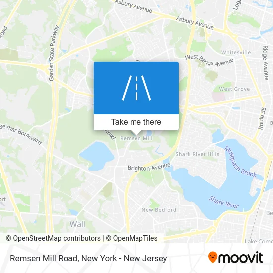 Remsen Mill Road map