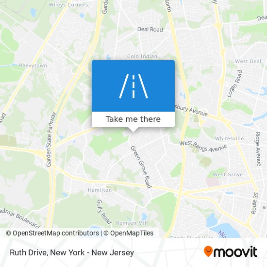 Mapa de Ruth Drive
