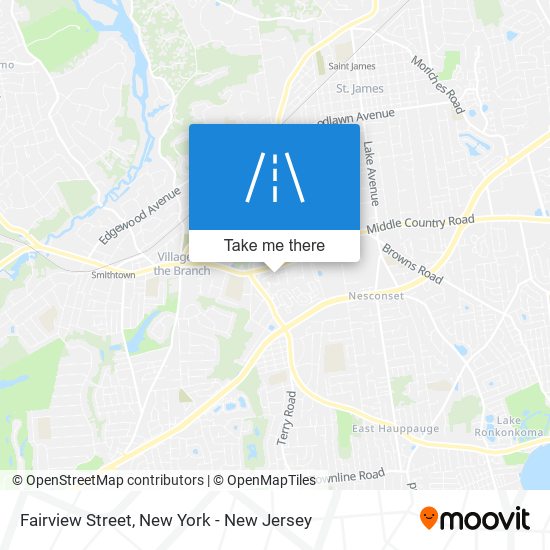 Fairview Street map