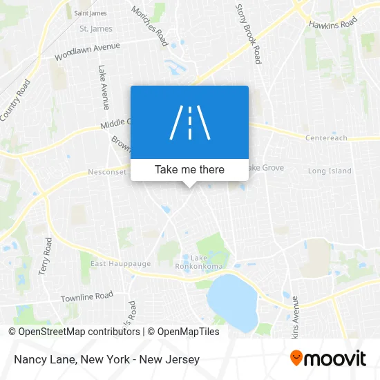 Nancy Lane map