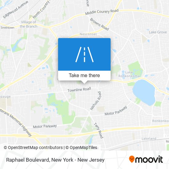Mapa de Raphael Boulevard