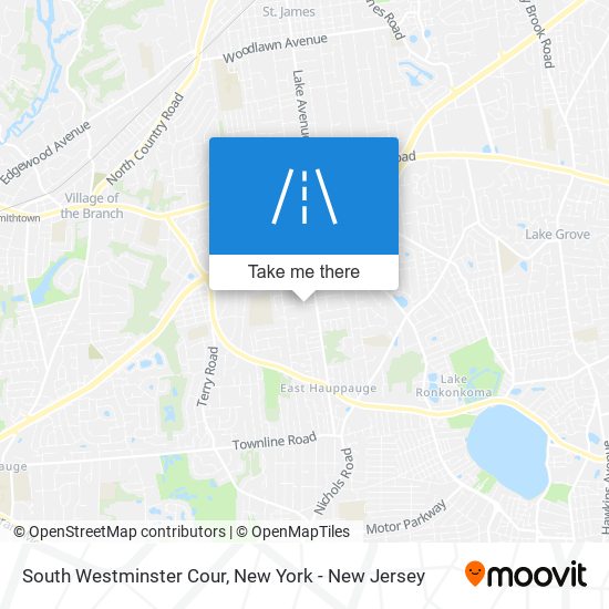 South Westminster Cour map