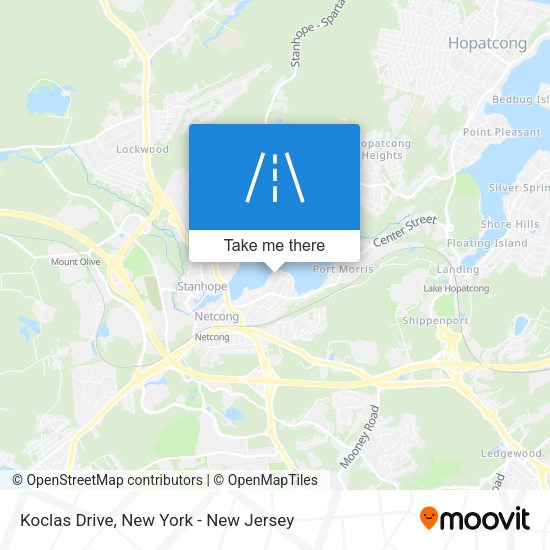Mapa de Koclas Drive