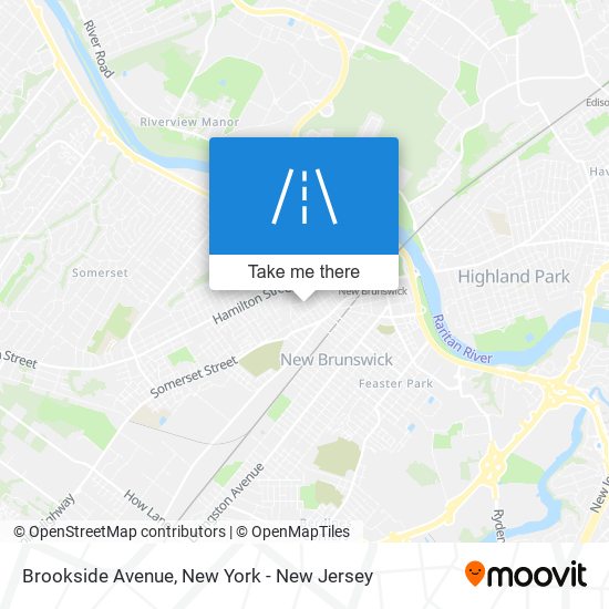 Mapa de Brookside Avenue