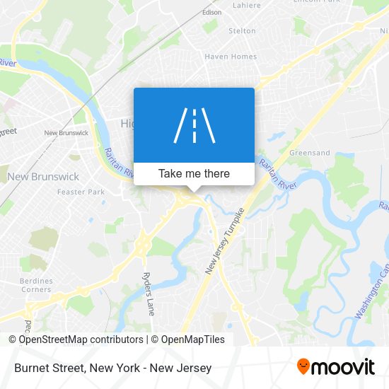 Mapa de Burnet Street