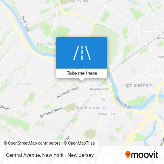 Mapa de Central Avenue