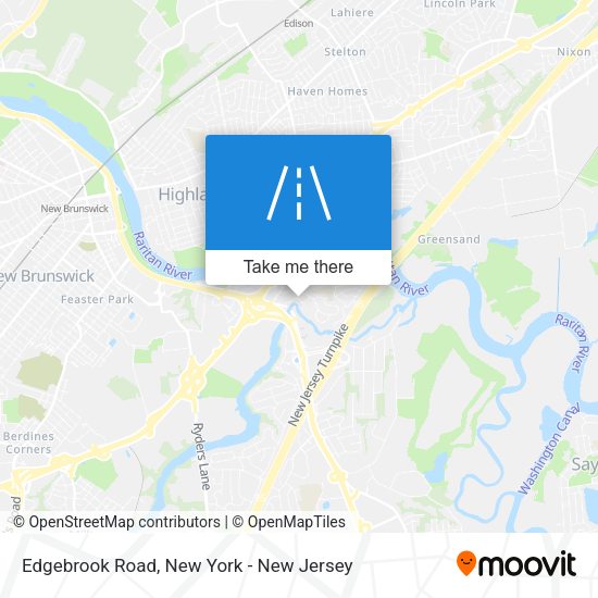 Mapa de Edgebrook Road