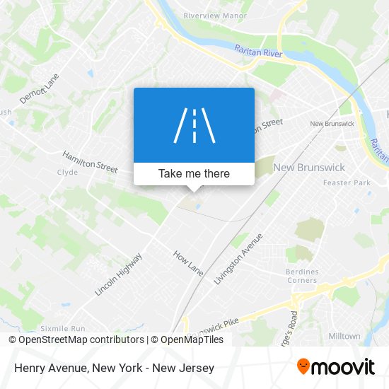 Henry Avenue map