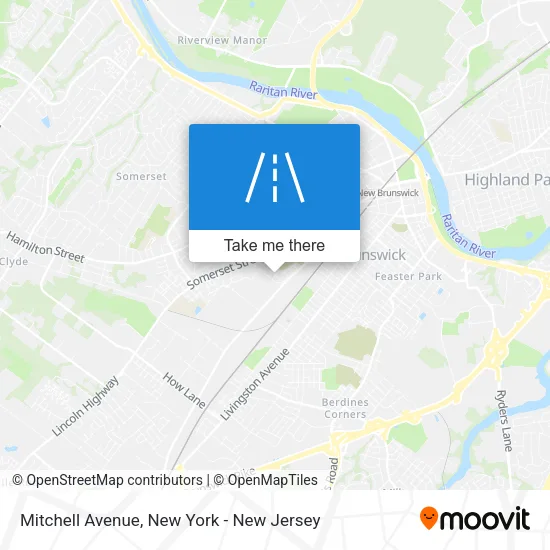 Mitchell Avenue map