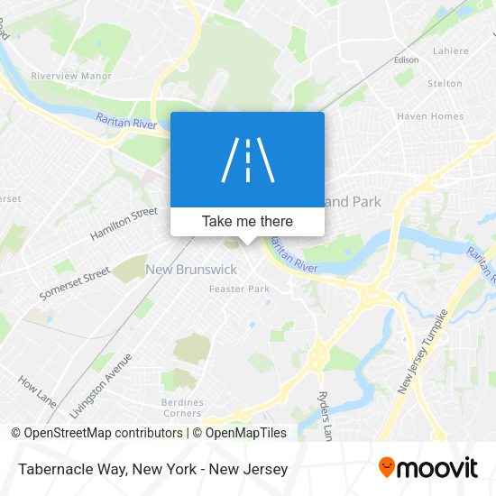 Mapa de Tabernacle Way
