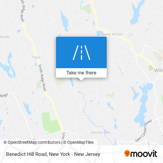 Mapa de Benedict Hill Road