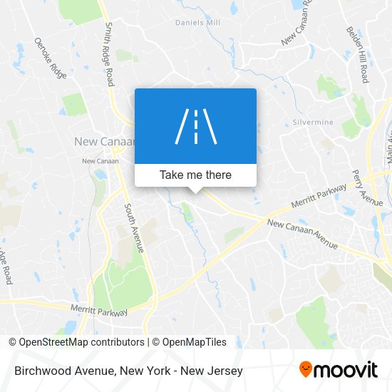Mapa de Birchwood Avenue