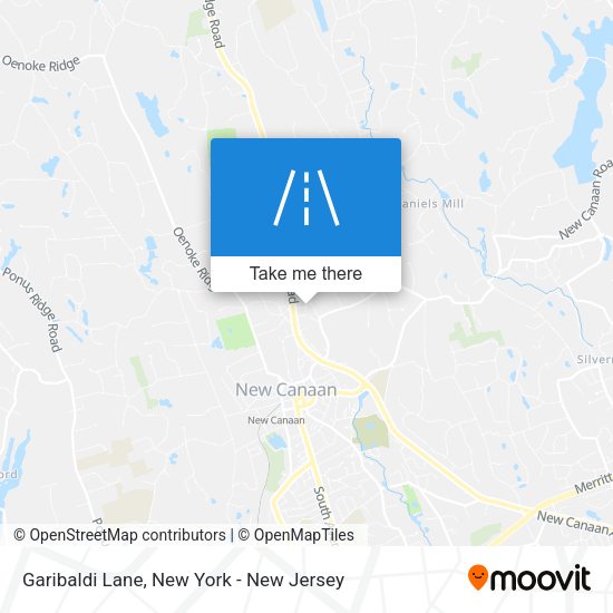 Mapa de Garibaldi Lane