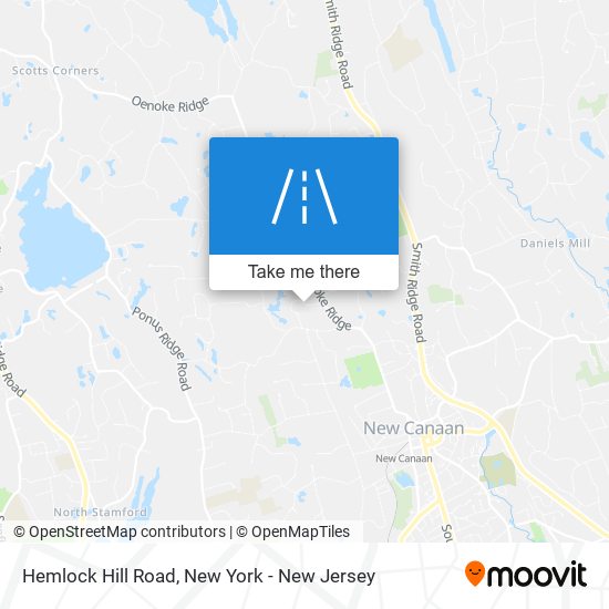 Mapa de Hemlock Hill Road