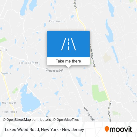 Lukes Wood Road map