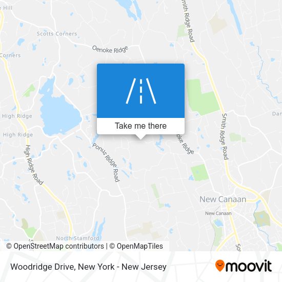 Mapa de Woodridge Drive