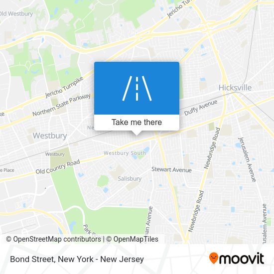 Mapa de Bond Street