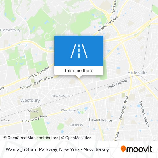 Mapa de Wantagh State Parkway