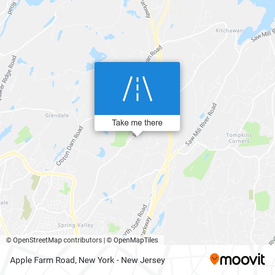 Mapa de Apple Farm Road