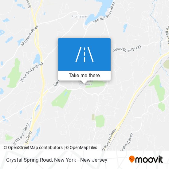 Mapa de Crystal Spring Road