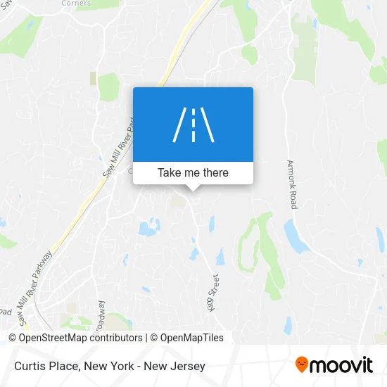 Mapa de Curtis Place