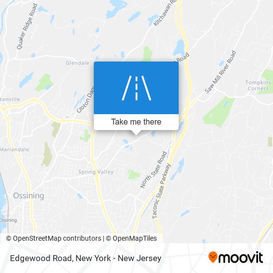 Mapa de Edgewood Road