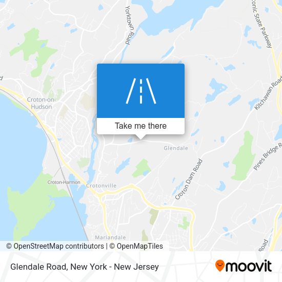 Mapa de Glendale Road