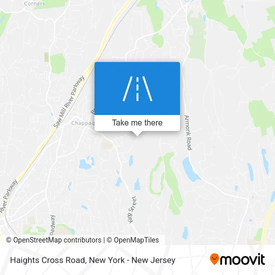 Mapa de Haights Cross Road