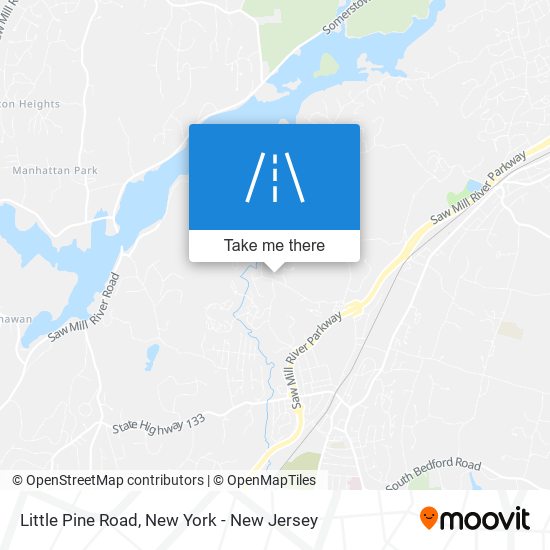 Mapa de Little Pine Road