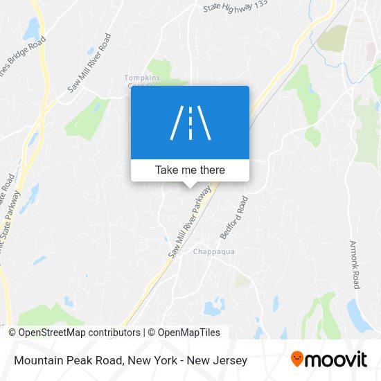 Mapa de Mountain Peak Road