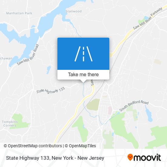 State Highway 133 map