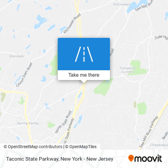 Taconic State Parkway map