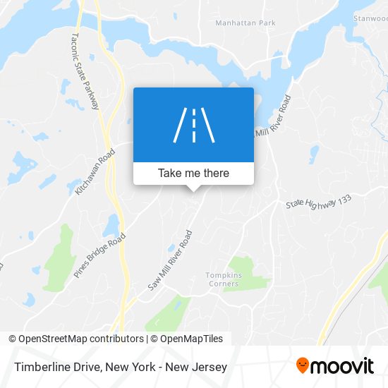 Mapa de Timberline Drive