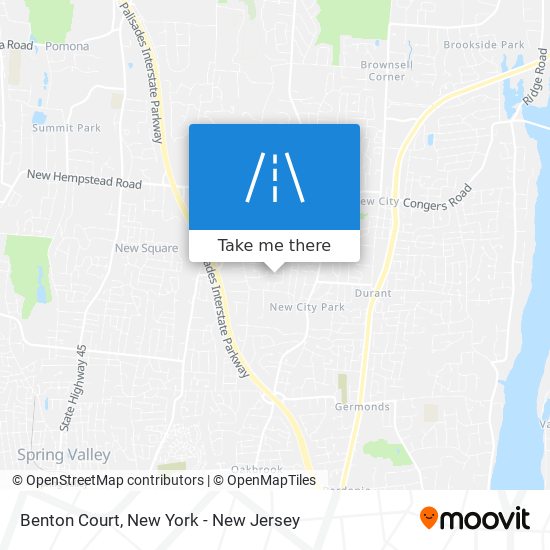 Mapa de Benton Court