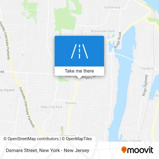 Demare Street map