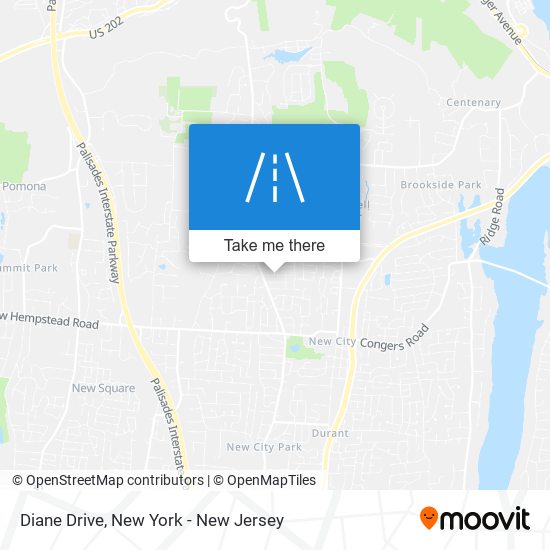 Diane Drive map