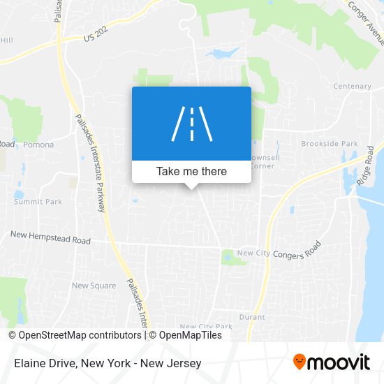 Elaine Drive map