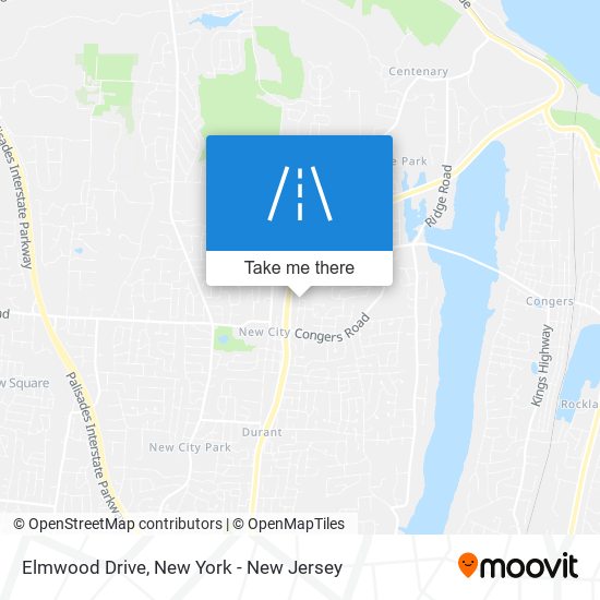 Mapa de Elmwood Drive