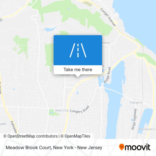 Mapa de Meadow Brook Court