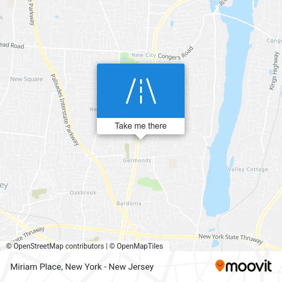 Miriam Place map