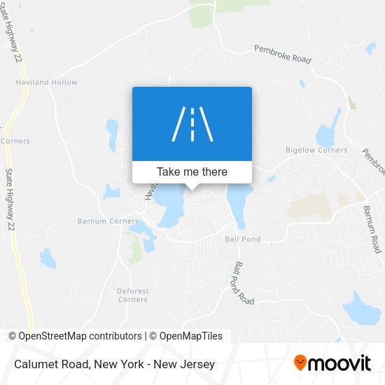 Mapa de Calumet Road