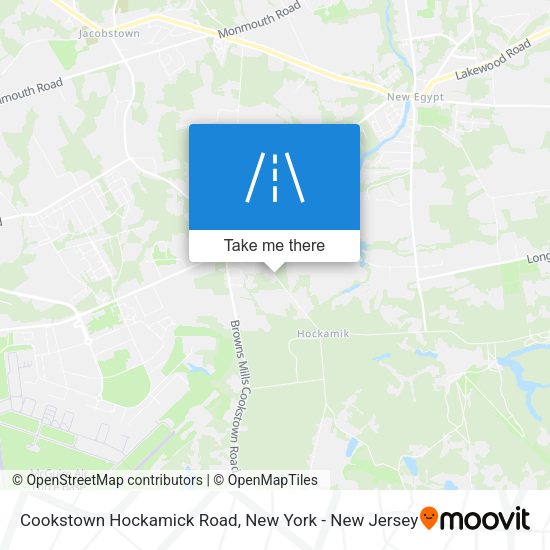Mapa de Cookstown Hockamick Road